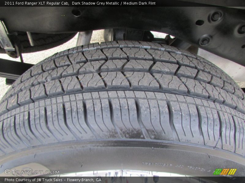 Dark Shadow Grey Metallic / Medium Dark Flint 2011 Ford Ranger XLT Regular Cab