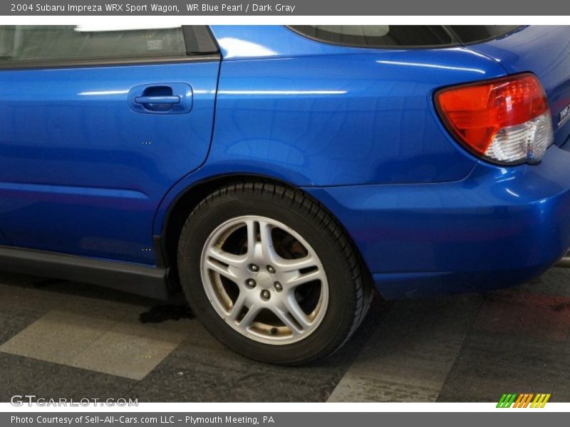 WR Blue Pearl / Dark Gray 2004 Subaru Impreza WRX Sport Wagon
