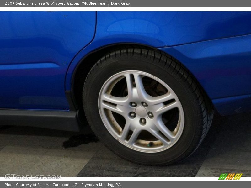 WR Blue Pearl / Dark Gray 2004 Subaru Impreza WRX Sport Wagon