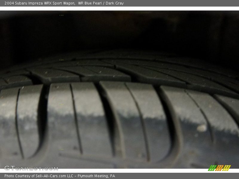 WR Blue Pearl / Dark Gray 2004 Subaru Impreza WRX Sport Wagon