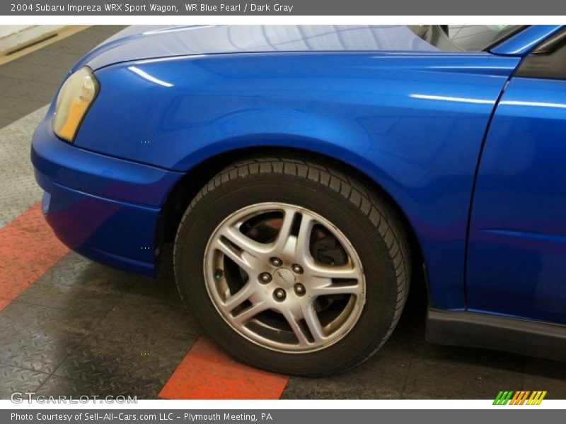 WR Blue Pearl / Dark Gray 2004 Subaru Impreza WRX Sport Wagon
