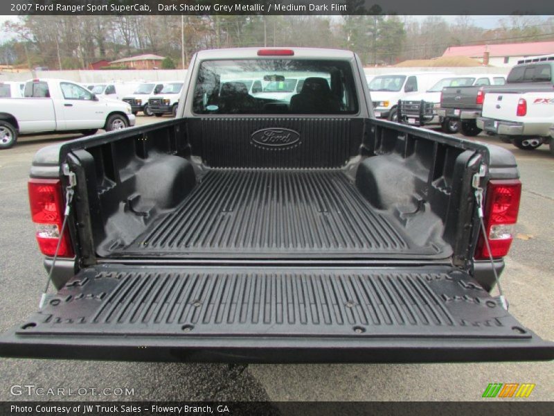 Dark Shadow Grey Metallic / Medium Dark Flint 2007 Ford Ranger Sport SuperCab