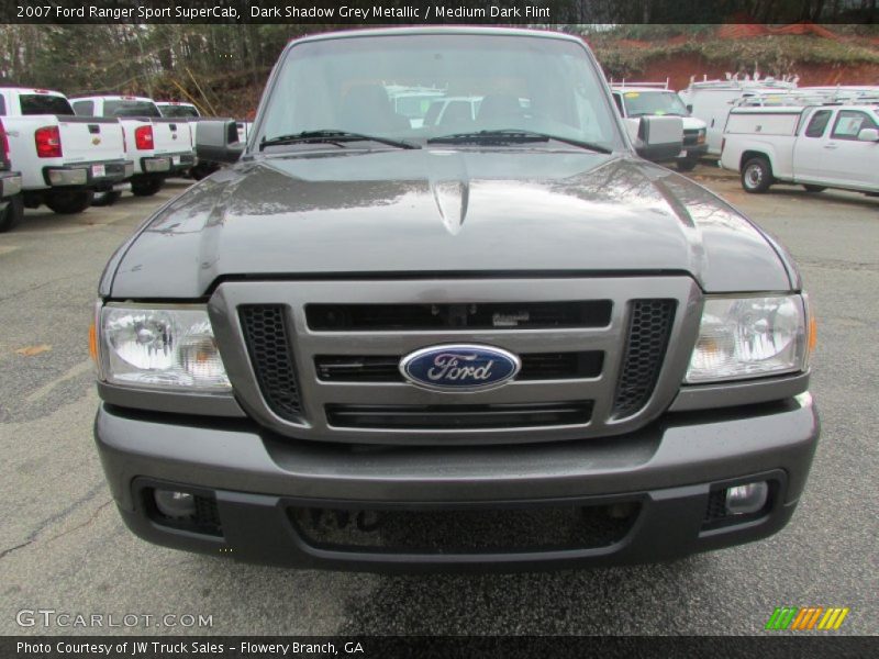 Dark Shadow Grey Metallic / Medium Dark Flint 2007 Ford Ranger Sport SuperCab
