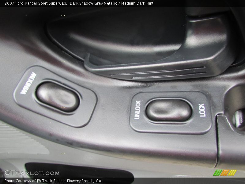 Dark Shadow Grey Metallic / Medium Dark Flint 2007 Ford Ranger Sport SuperCab
