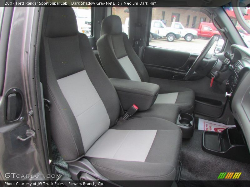 Dark Shadow Grey Metallic / Medium Dark Flint 2007 Ford Ranger Sport SuperCab