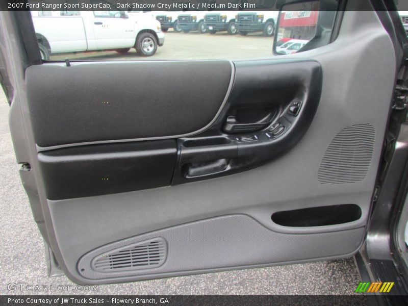 Dark Shadow Grey Metallic / Medium Dark Flint 2007 Ford Ranger Sport SuperCab