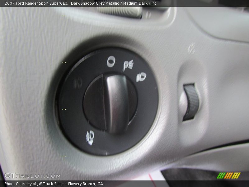 Dark Shadow Grey Metallic / Medium Dark Flint 2007 Ford Ranger Sport SuperCab