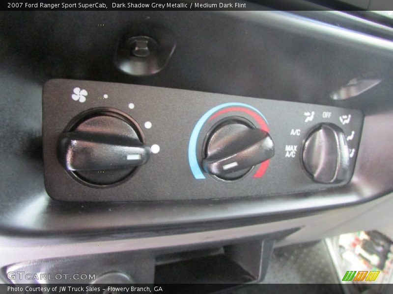 Dark Shadow Grey Metallic / Medium Dark Flint 2007 Ford Ranger Sport SuperCab