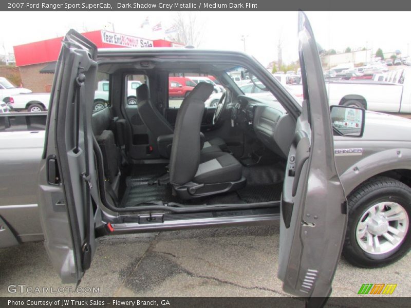 Dark Shadow Grey Metallic / Medium Dark Flint 2007 Ford Ranger Sport SuperCab