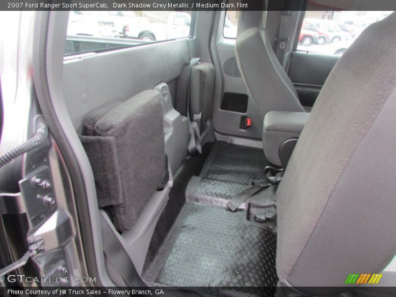 Dark Shadow Grey Metallic / Medium Dark Flint 2007 Ford Ranger Sport SuperCab