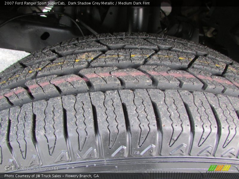 Dark Shadow Grey Metallic / Medium Dark Flint 2007 Ford Ranger Sport SuperCab