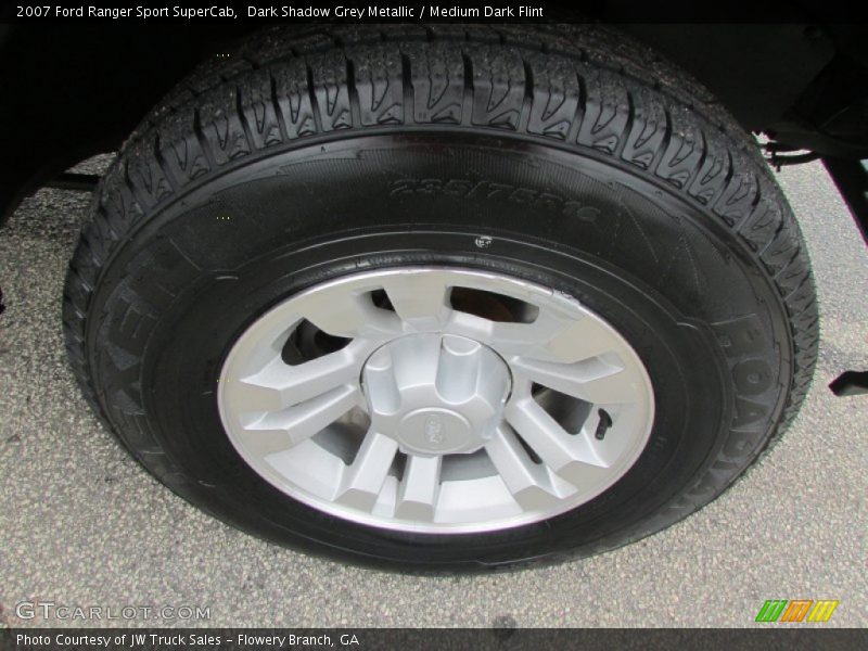 Dark Shadow Grey Metallic / Medium Dark Flint 2007 Ford Ranger Sport SuperCab