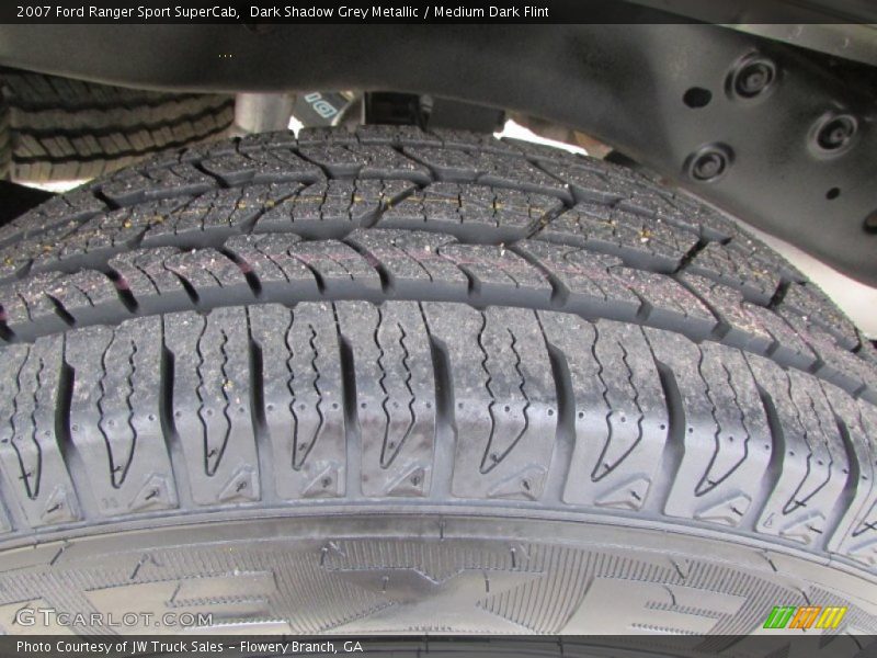 Dark Shadow Grey Metallic / Medium Dark Flint 2007 Ford Ranger Sport SuperCab