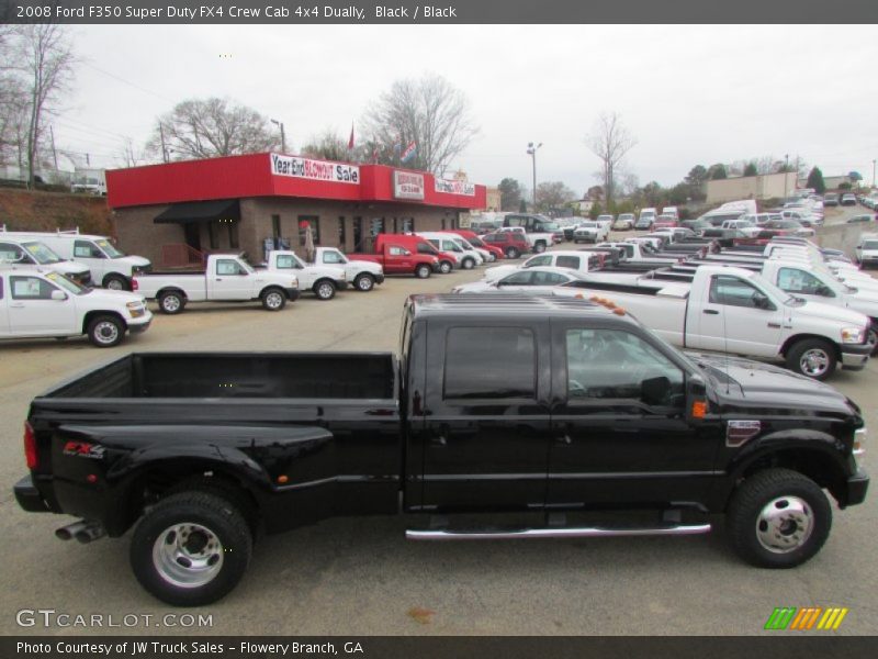 Black / Black 2008 Ford F350 Super Duty FX4 Crew Cab 4x4 Dually