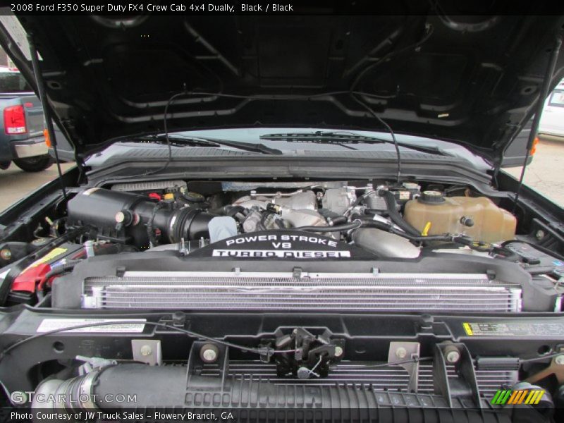 Black / Black 2008 Ford F350 Super Duty FX4 Crew Cab 4x4 Dually
