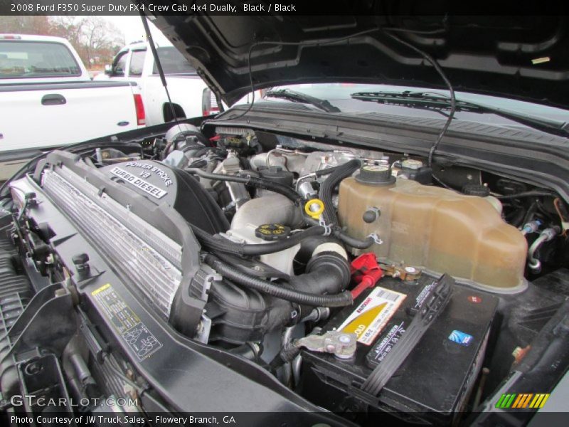 Black / Black 2008 Ford F350 Super Duty FX4 Crew Cab 4x4 Dually