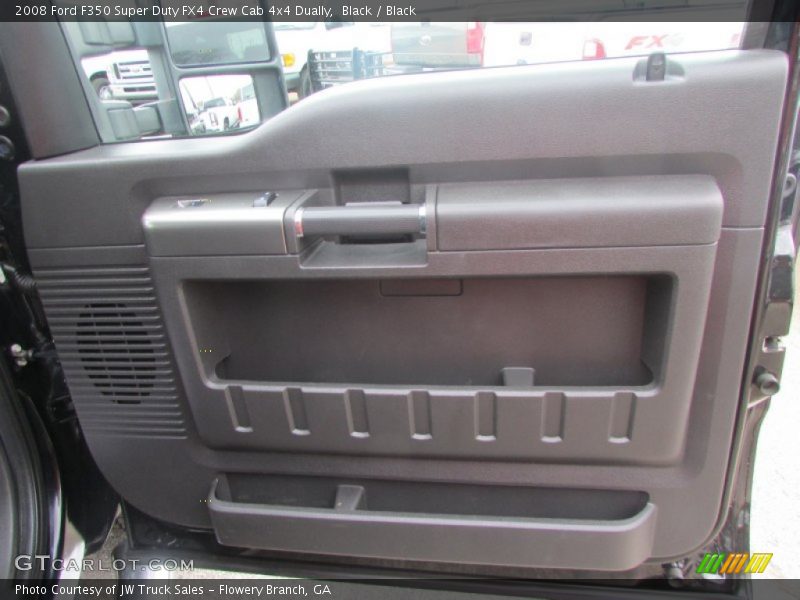 Black / Black 2008 Ford F350 Super Duty FX4 Crew Cab 4x4 Dually