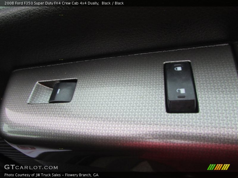 Black / Black 2008 Ford F350 Super Duty FX4 Crew Cab 4x4 Dually