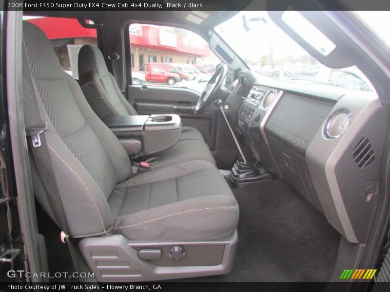 Black / Black 2008 Ford F350 Super Duty FX4 Crew Cab 4x4 Dually