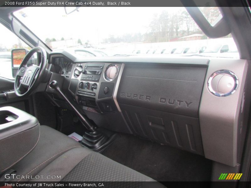 Black / Black 2008 Ford F350 Super Duty FX4 Crew Cab 4x4 Dually