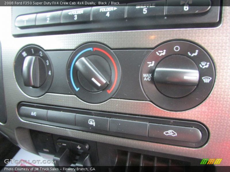 Black / Black 2008 Ford F350 Super Duty FX4 Crew Cab 4x4 Dually
