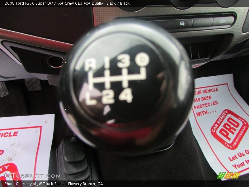 Black / Black 2008 Ford F350 Super Duty FX4 Crew Cab 4x4 Dually