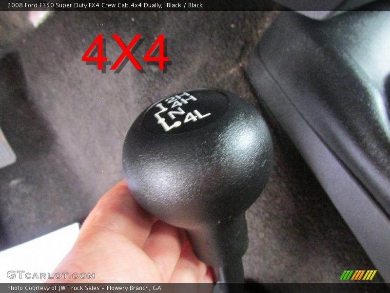 Black / Black 2008 Ford F350 Super Duty FX4 Crew Cab 4x4 Dually