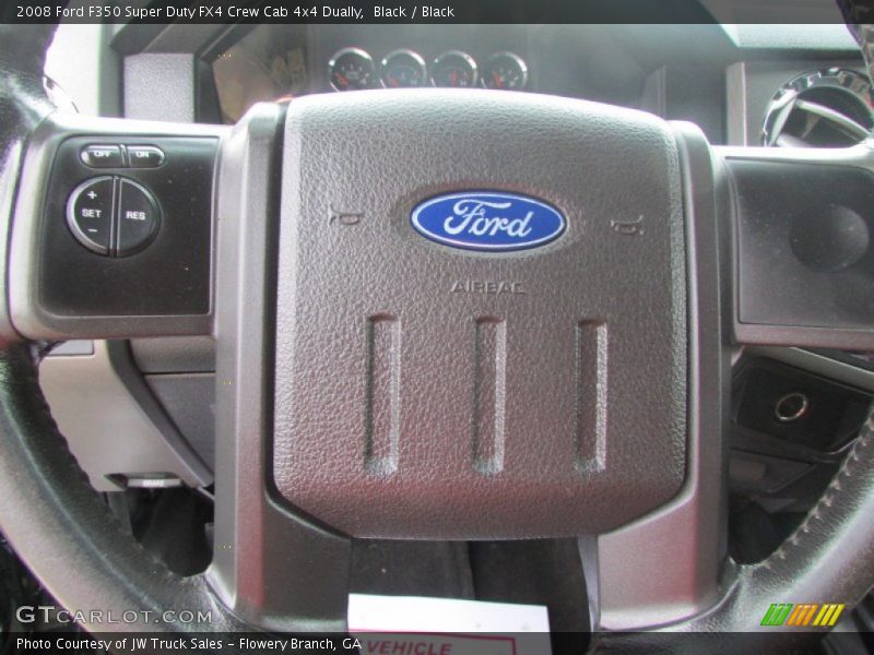 Black / Black 2008 Ford F350 Super Duty FX4 Crew Cab 4x4 Dually