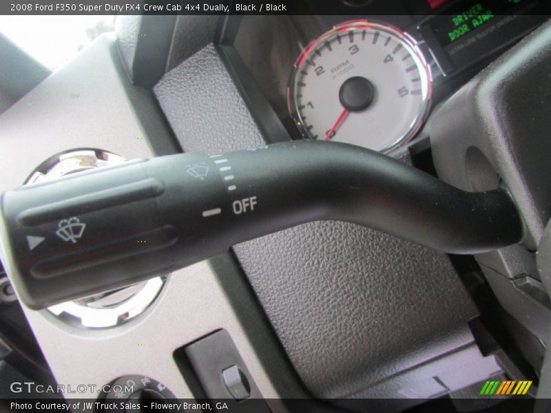 Black / Black 2008 Ford F350 Super Duty FX4 Crew Cab 4x4 Dually