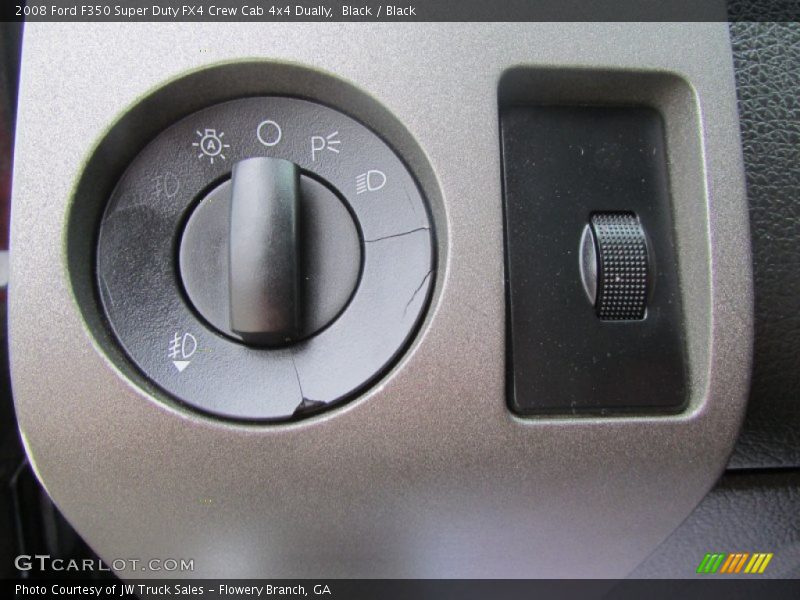 Black / Black 2008 Ford F350 Super Duty FX4 Crew Cab 4x4 Dually