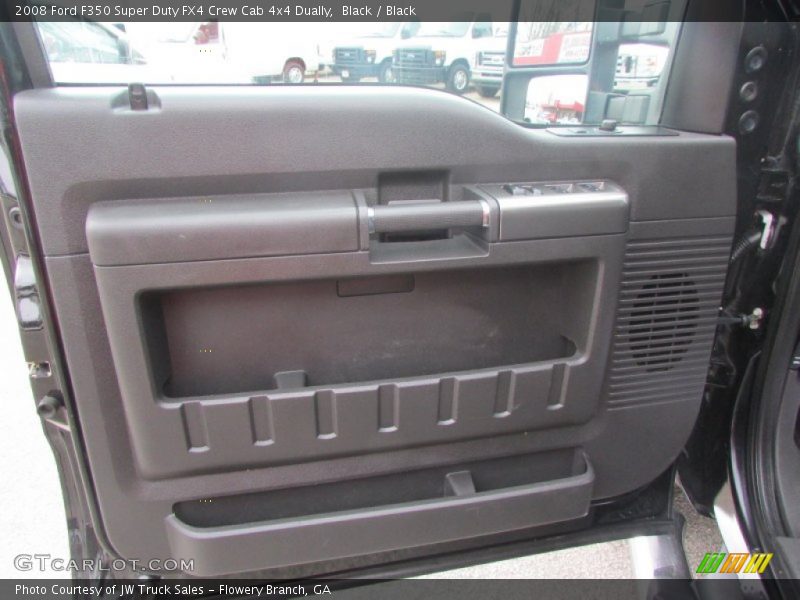 Black / Black 2008 Ford F350 Super Duty FX4 Crew Cab 4x4 Dually