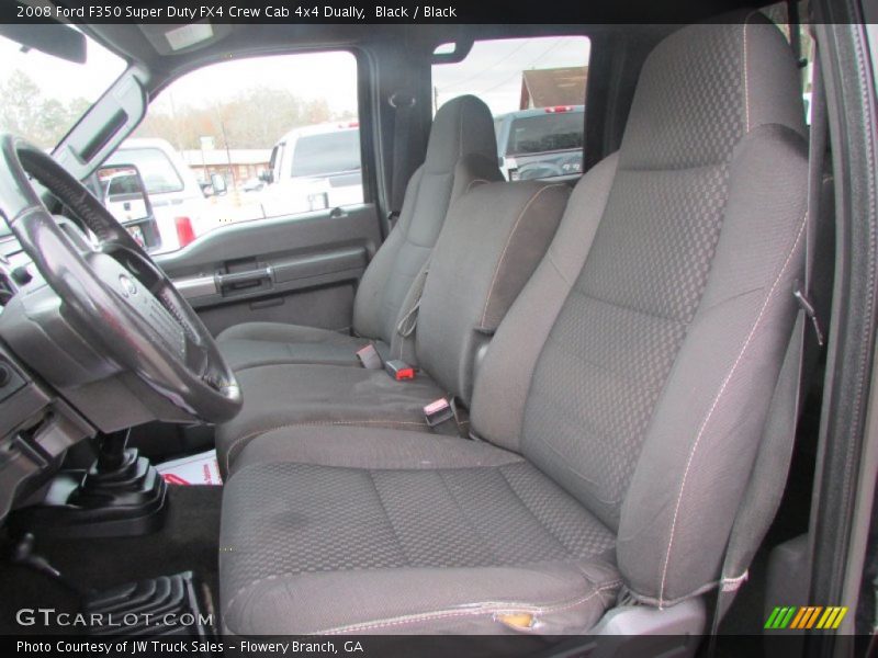 Black / Black 2008 Ford F350 Super Duty FX4 Crew Cab 4x4 Dually