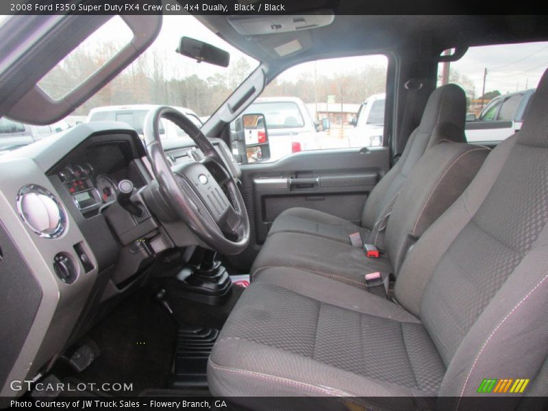 Black / Black 2008 Ford F350 Super Duty FX4 Crew Cab 4x4 Dually