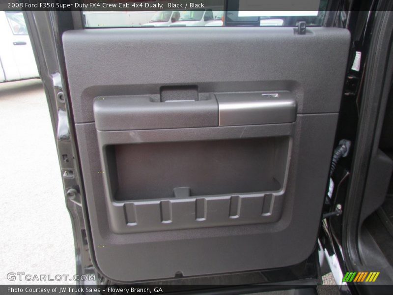 Black / Black 2008 Ford F350 Super Duty FX4 Crew Cab 4x4 Dually