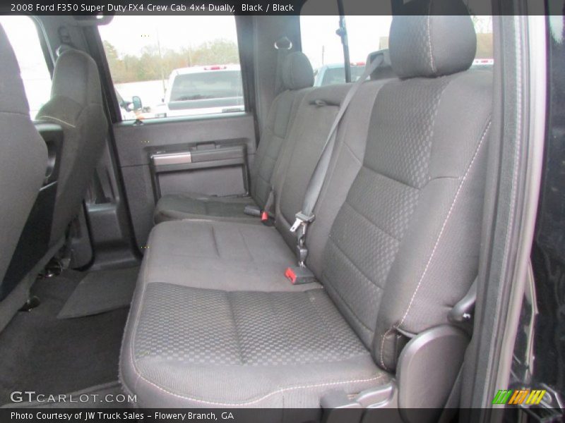 Black / Black 2008 Ford F350 Super Duty FX4 Crew Cab 4x4 Dually