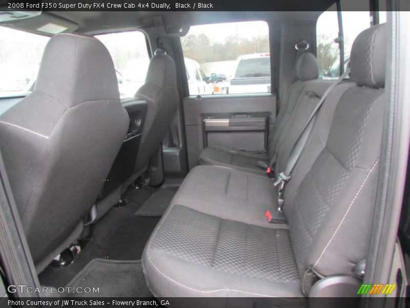 Black / Black 2008 Ford F350 Super Duty FX4 Crew Cab 4x4 Dually