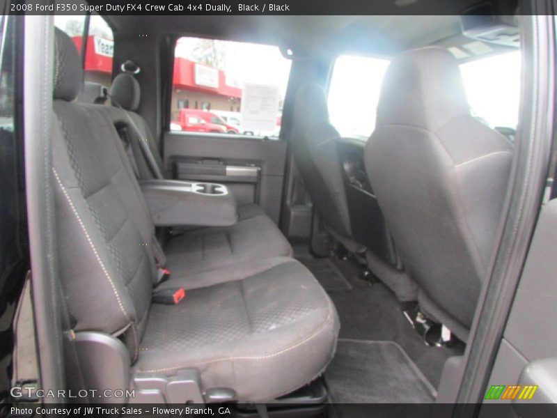 Black / Black 2008 Ford F350 Super Duty FX4 Crew Cab 4x4 Dually