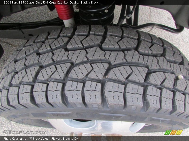 Black / Black 2008 Ford F350 Super Duty FX4 Crew Cab 4x4 Dually
