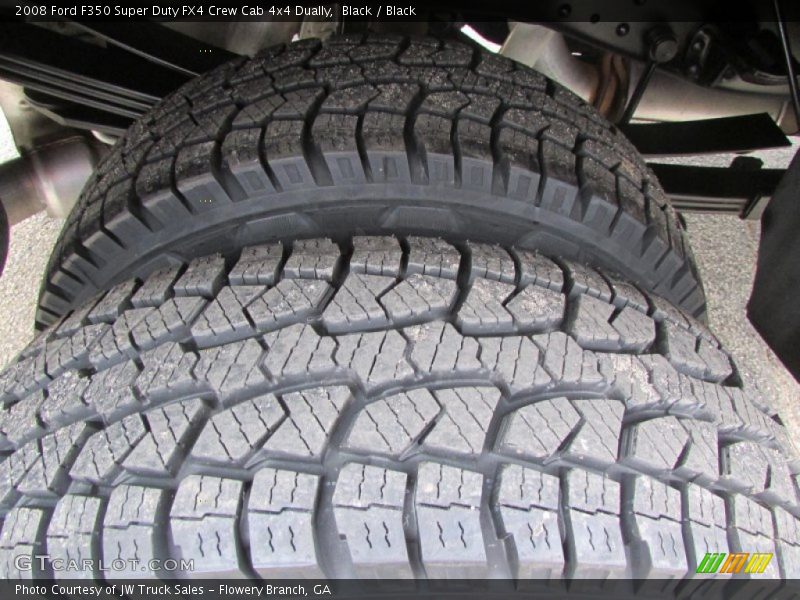 Black / Black 2008 Ford F350 Super Duty FX4 Crew Cab 4x4 Dually