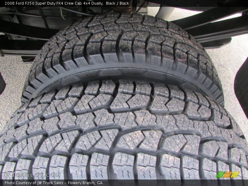 Black / Black 2008 Ford F350 Super Duty FX4 Crew Cab 4x4 Dually