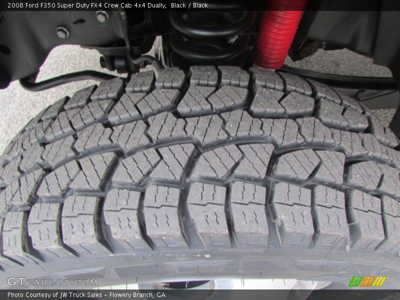 Black / Black 2008 Ford F350 Super Duty FX4 Crew Cab 4x4 Dually