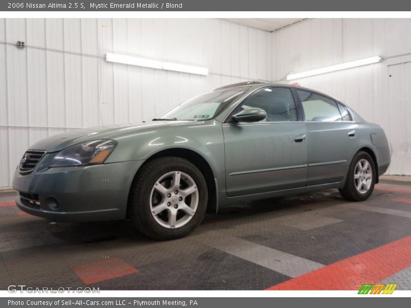 Mystic Emerald Metallic / Blond 2006 Nissan Altima 2.5 S