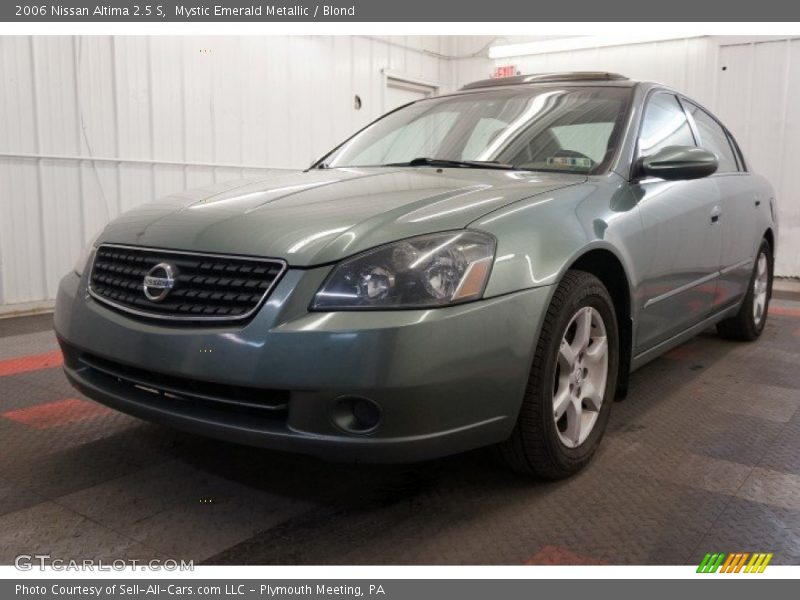 Mystic Emerald Metallic / Blond 2006 Nissan Altima 2.5 S
