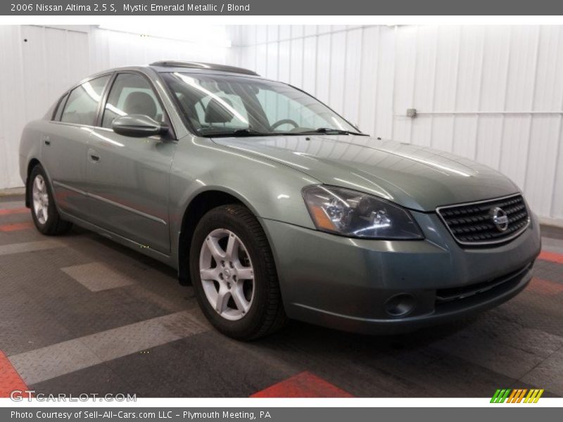 Mystic Emerald Metallic / Blond 2006 Nissan Altima 2.5 S