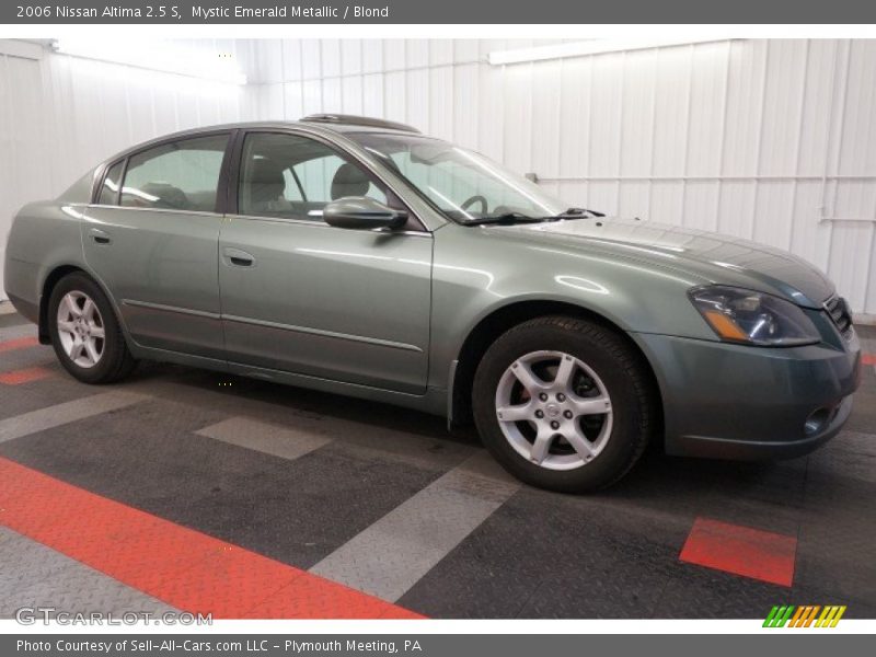 Mystic Emerald Metallic / Blond 2006 Nissan Altima 2.5 S