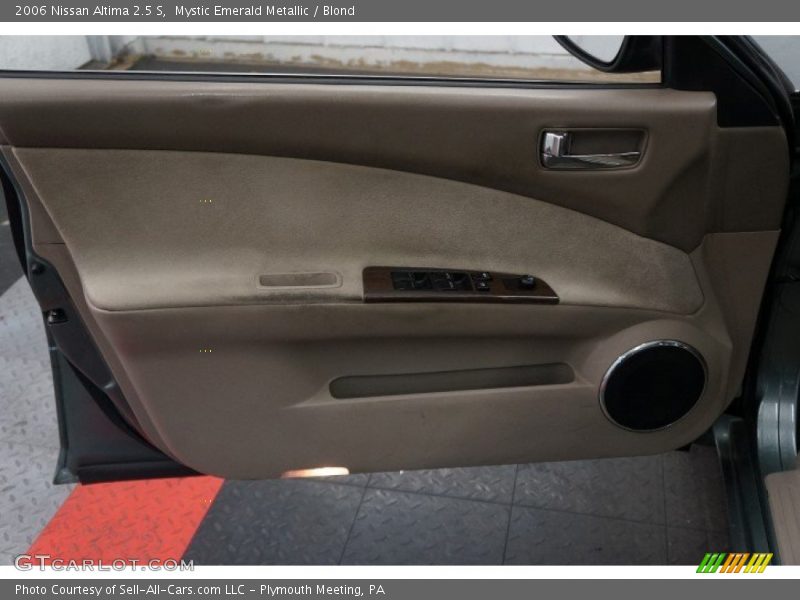 Mystic Emerald Metallic / Blond 2006 Nissan Altima 2.5 S