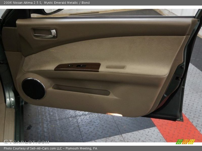 Mystic Emerald Metallic / Blond 2006 Nissan Altima 2.5 S