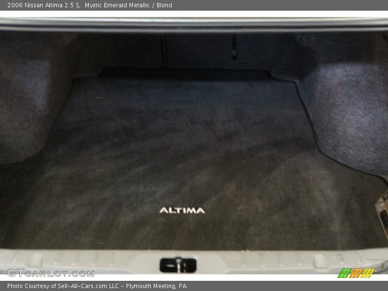 Mystic Emerald Metallic / Blond 2006 Nissan Altima 2.5 S