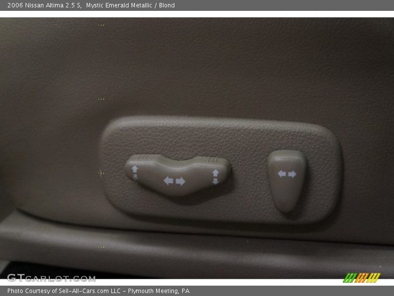 Mystic Emerald Metallic / Blond 2006 Nissan Altima 2.5 S