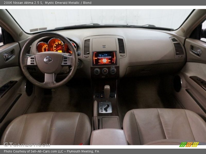 Mystic Emerald Metallic / Blond 2006 Nissan Altima 2.5 S